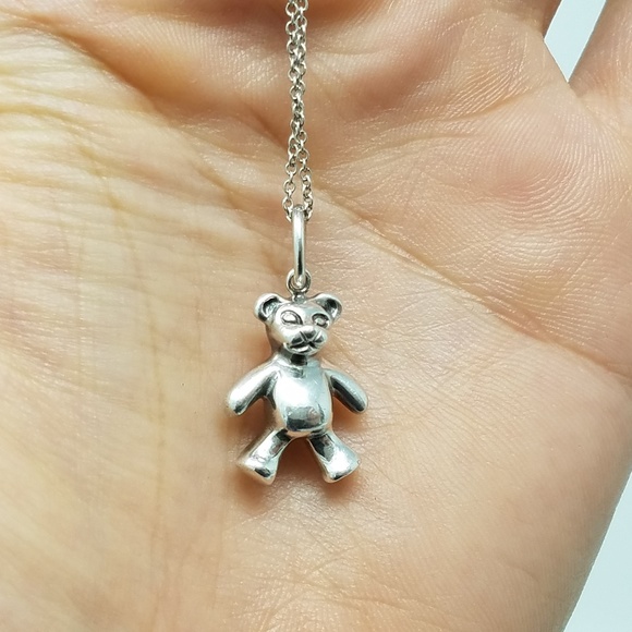 Teddy Bear Charm 8 Necklace 